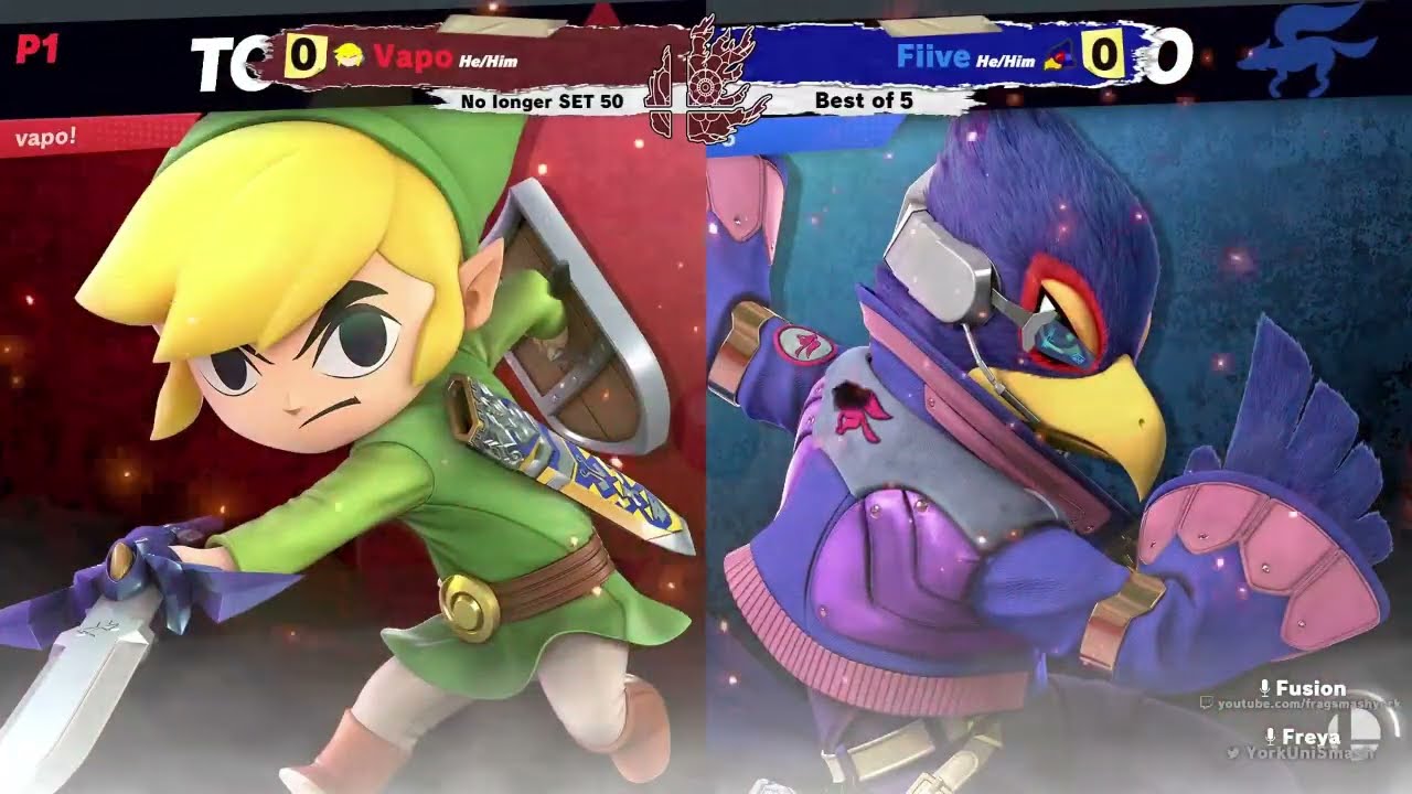FragSmash Weekly 151 | Vapo (Toon Link) vs Fiive (Falco) | Winner's Semi-Finals