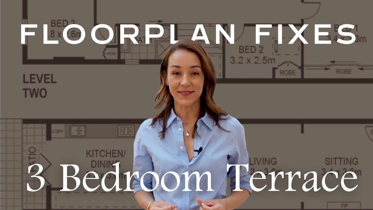 How to fix the layout of a Terrace House
