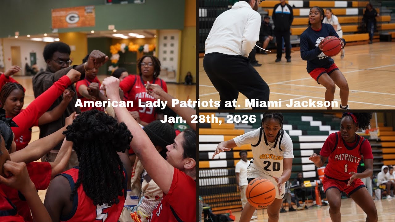 SPORTS: American Lady Patriots at Miami Jackson High School WBB - Full Game Lites - Jan 28, 2026.