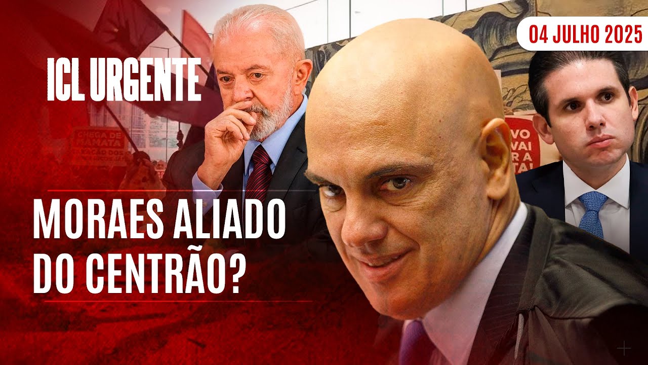 ICL URGENTE  - 04/07/25 - MINISTRO DO STF VIRA BOMBEIRO EM CRISE DO IOF E TIRA CONGRESSO DAS CORDAS