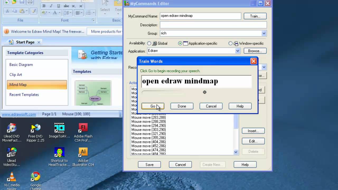 Custom Dragon Naturally Speaking Commands using Macros