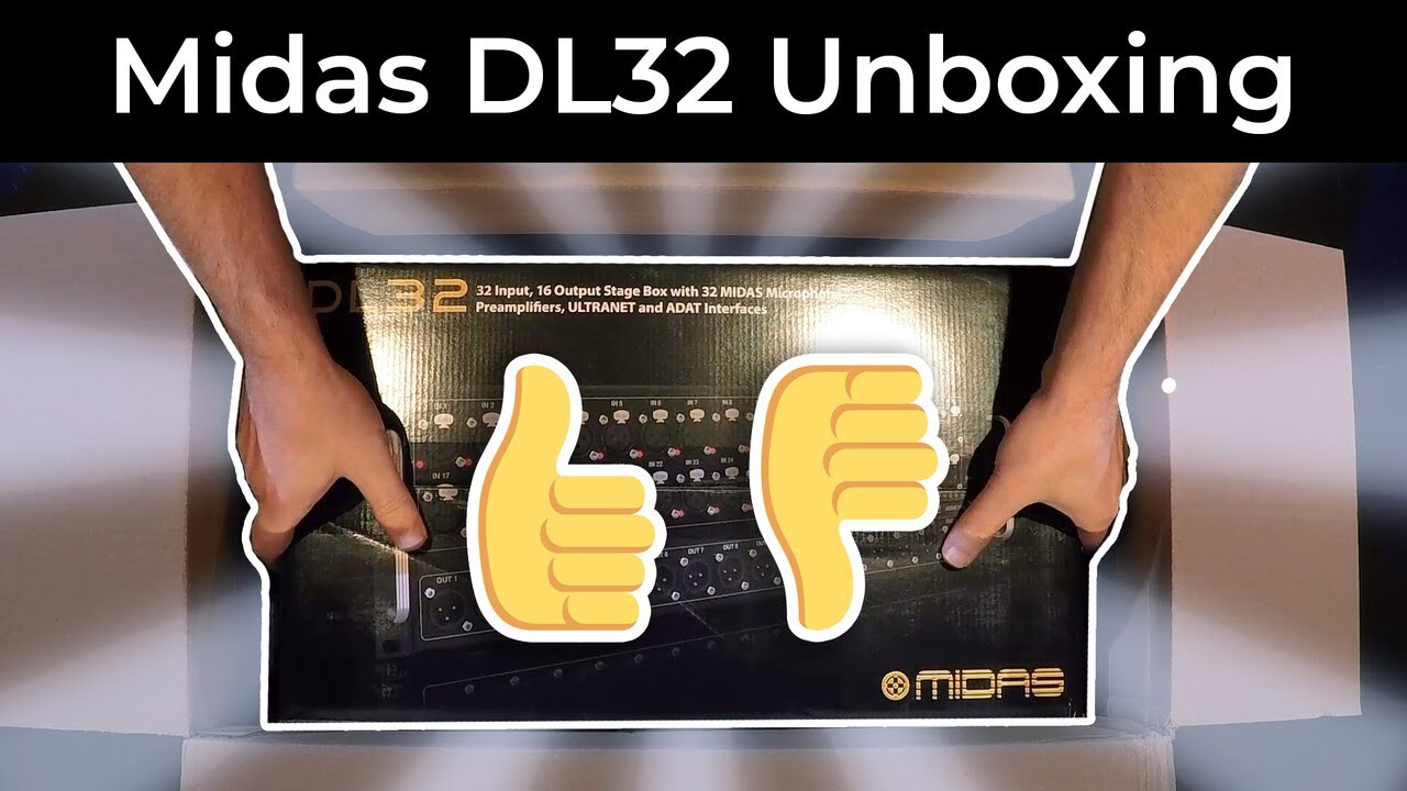 Midas DL32 | Unboxing & Impressions