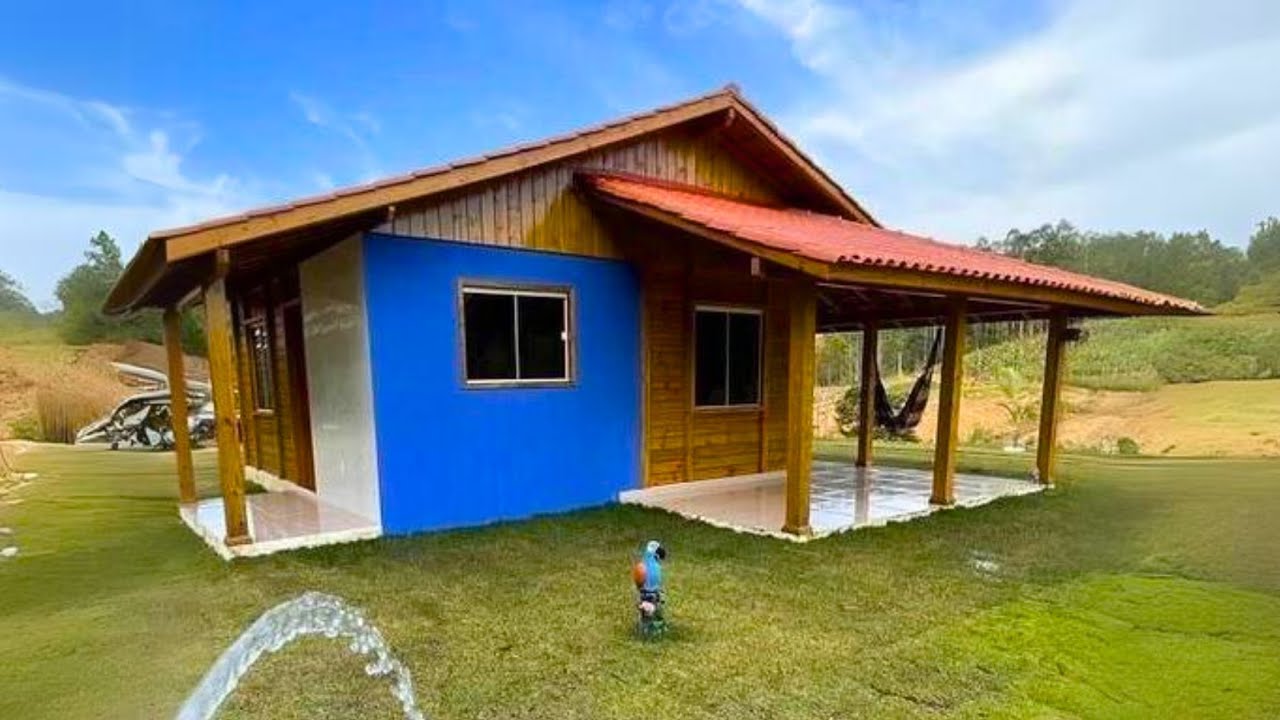 Fachadas Campestres: 85 Inspira&ccedil;&otilde;es de Casas de Campo Impressionantes