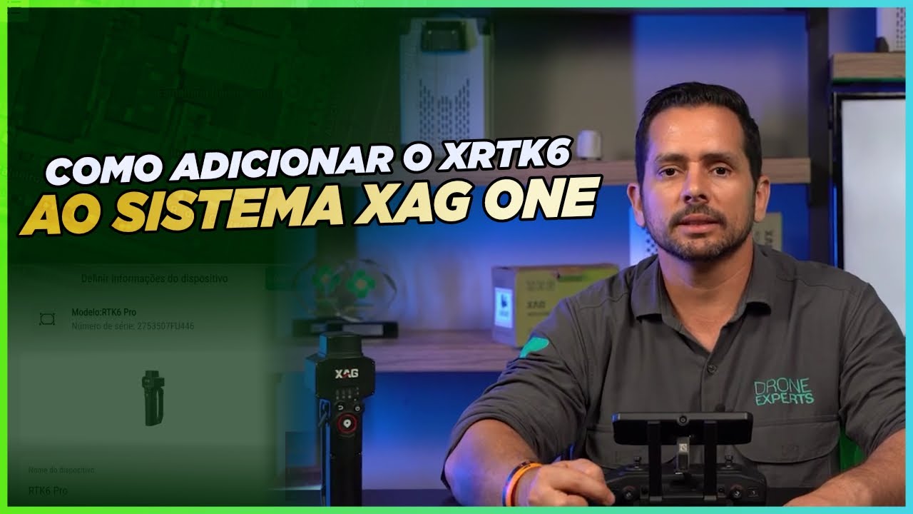 Como Adicionar o XRTK6 ao Sistema P150/P60 | Tutorial Completo de Conexão RTK via Bluetooth