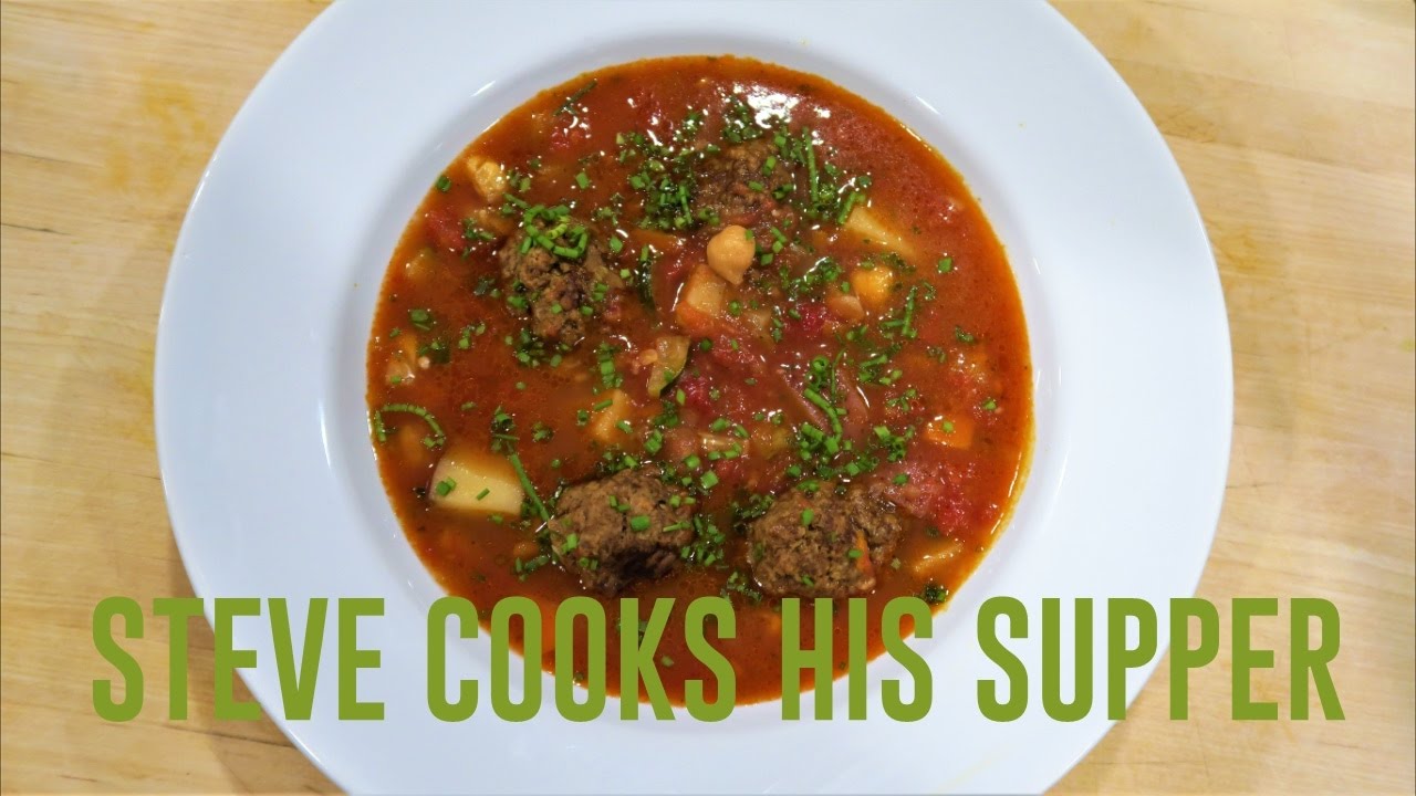 MEATBALL SOUP recipe