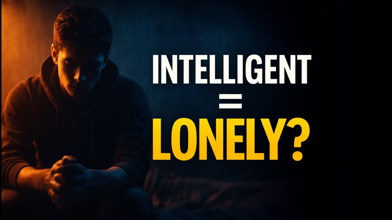 Why Intelligent People Feel Lonely (The Hidden Psychological Reason)#psychology