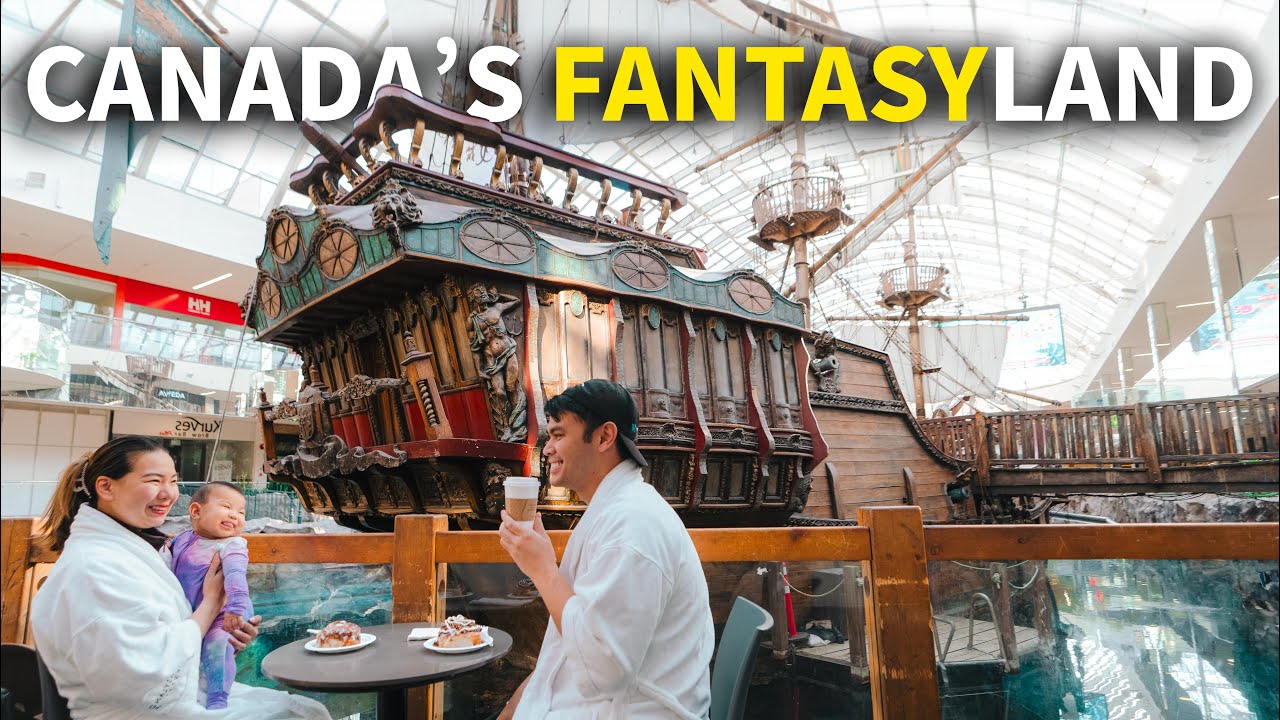 Наше очаровательное пребывание в отеле Fantasyland в Эдмонтоне, Альберта