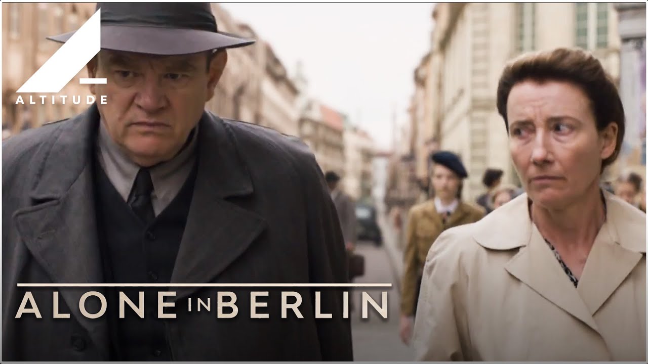 ALONE IN BERLIN (2016) | Official Trailer | Altitude Films