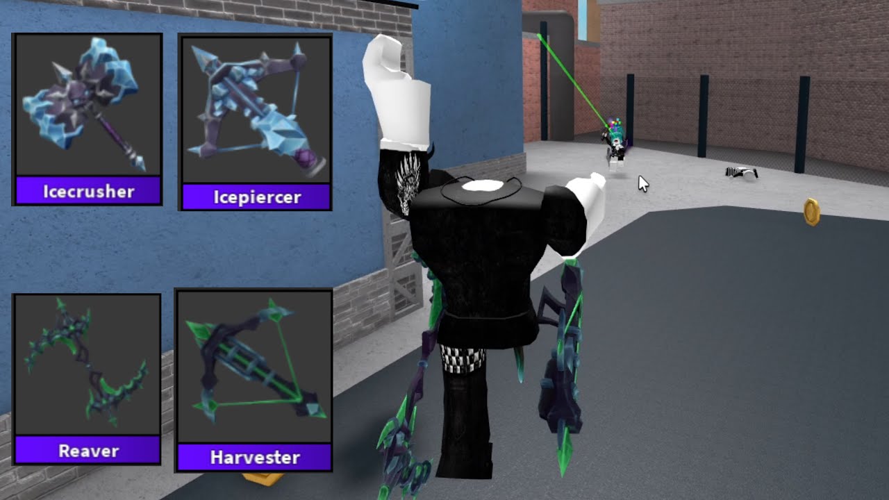 MM2 HARVESTER SET X ICEPIERCER SET MONTAGE (Murder Mystery 2)