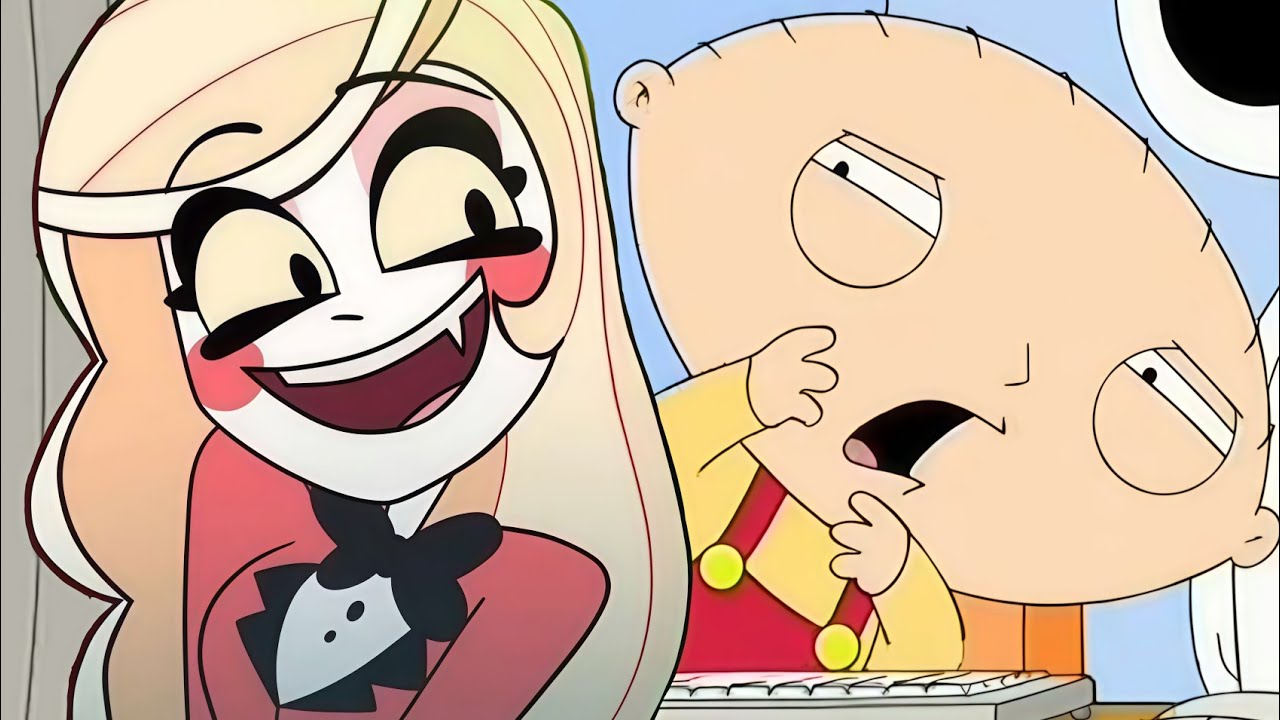 Stewie Reacts to Verbalases Hazbin Hotel Hide Away (Meme) 