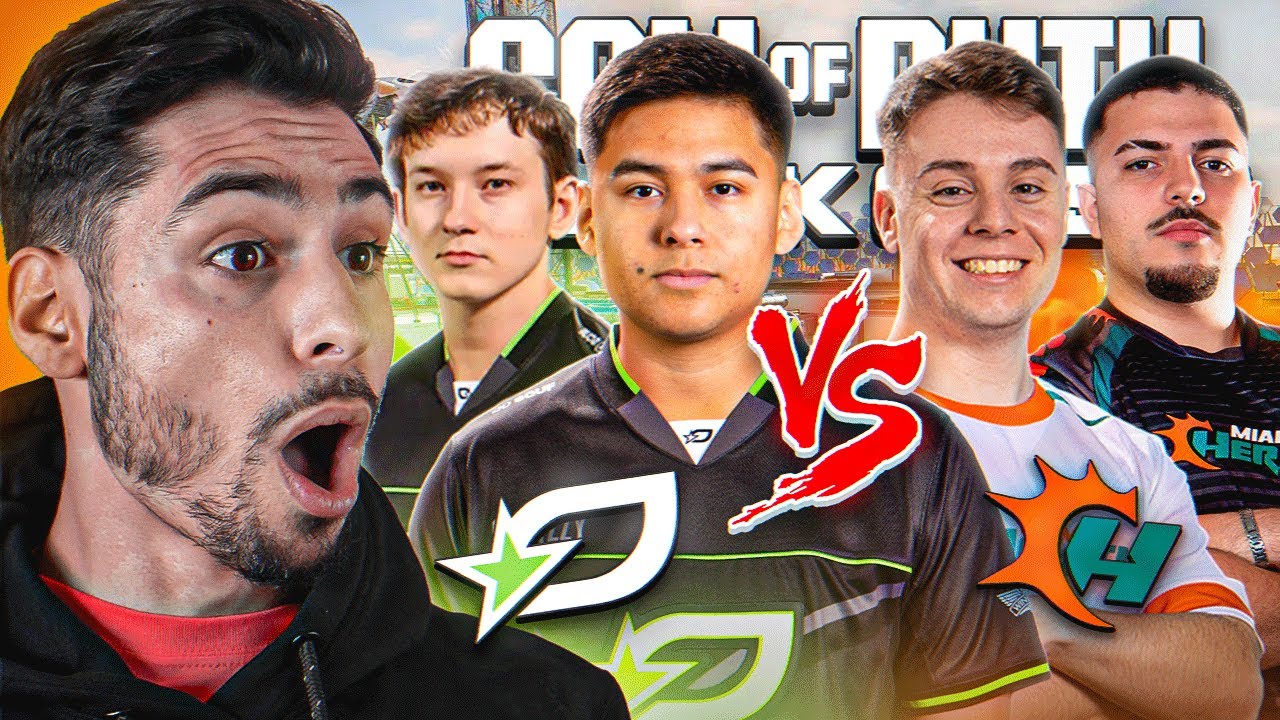 ZooMaa REACTS TO OPTIC TEXAS vs MIAMI HERETICS! (Black Ops 7)