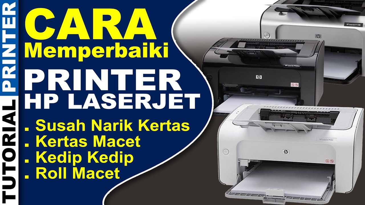 CARA PERBAIKI PRINTER HP LASERJET SUSAH NARIK KERTAS, KADANG KERTAS MACET