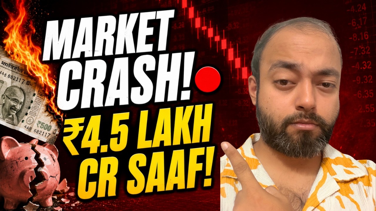 Market Crash Kyun Hua? 🔴 (The Harsh Truth)