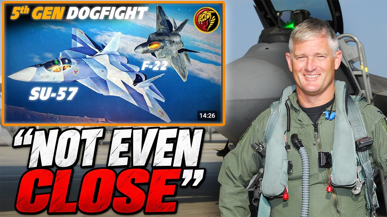Пилот F-22 Raptor реагирует на лучшие воздушные бои в DCS...