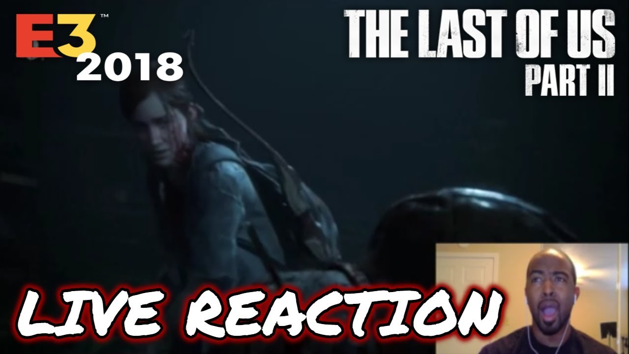 Live Reaction: THE LAST OF US PART 2 GAMEPLAY! - E3 2018 TRAILER