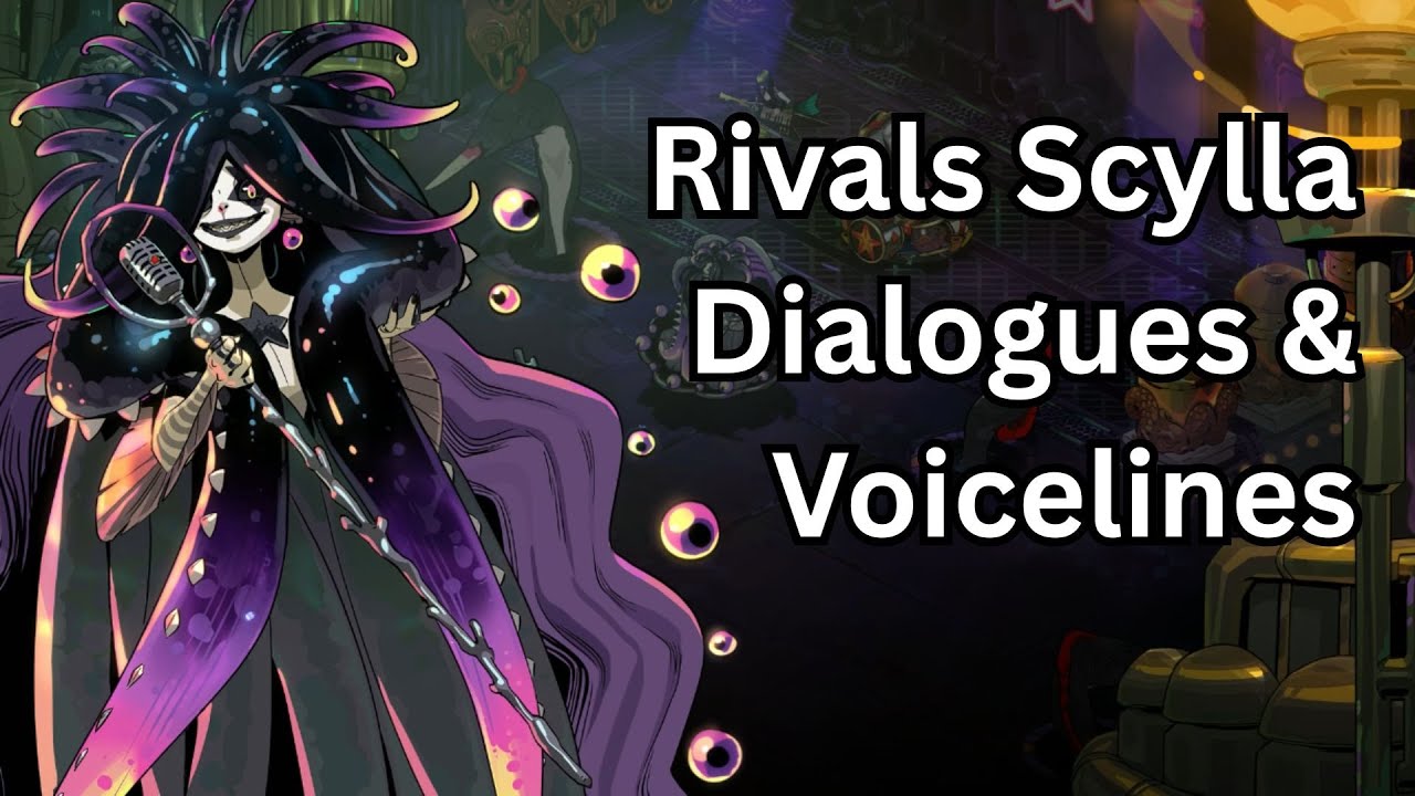 Hades II - All Rivals Scylla Dialogues and Voicelines