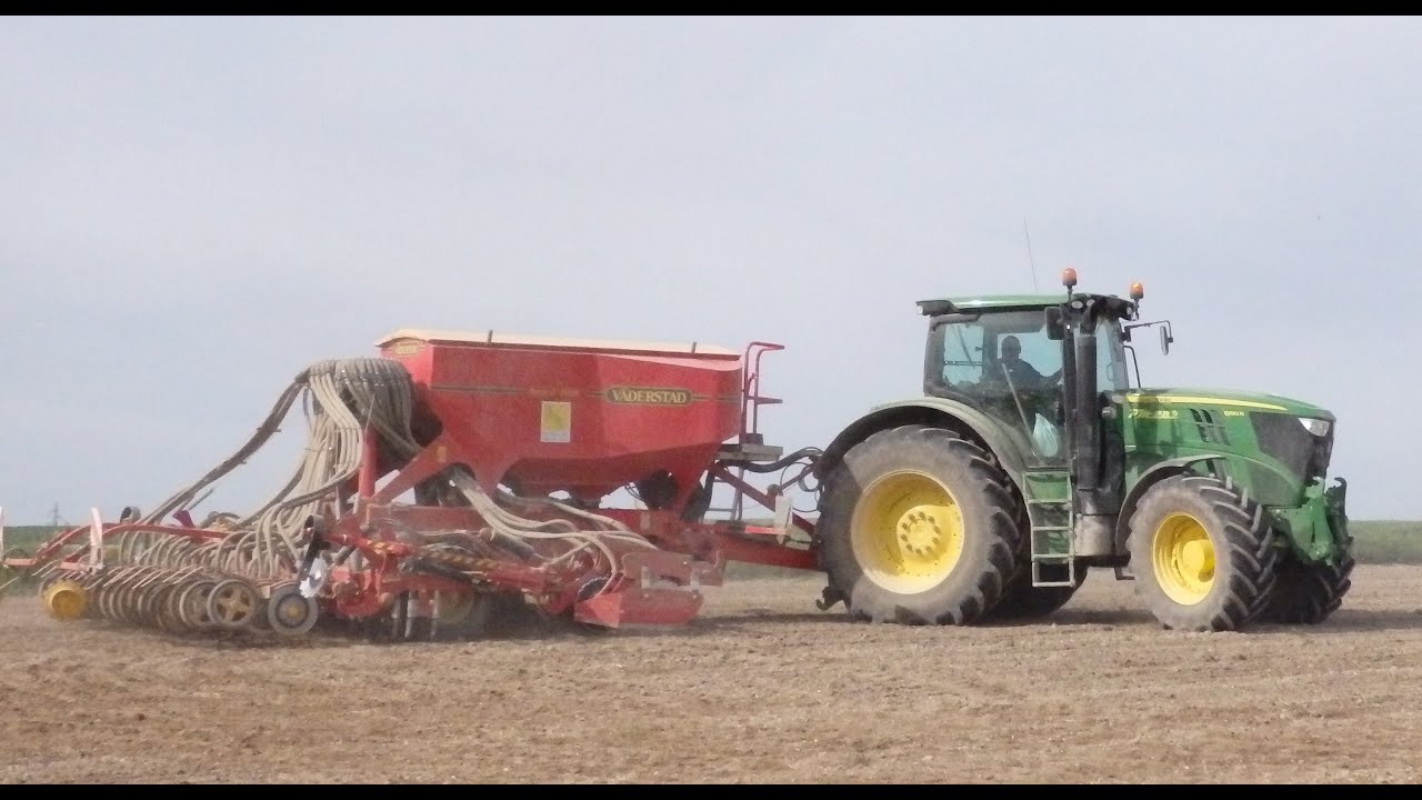 Väderstad Spirit 400C - JD 6190R - Chanvre