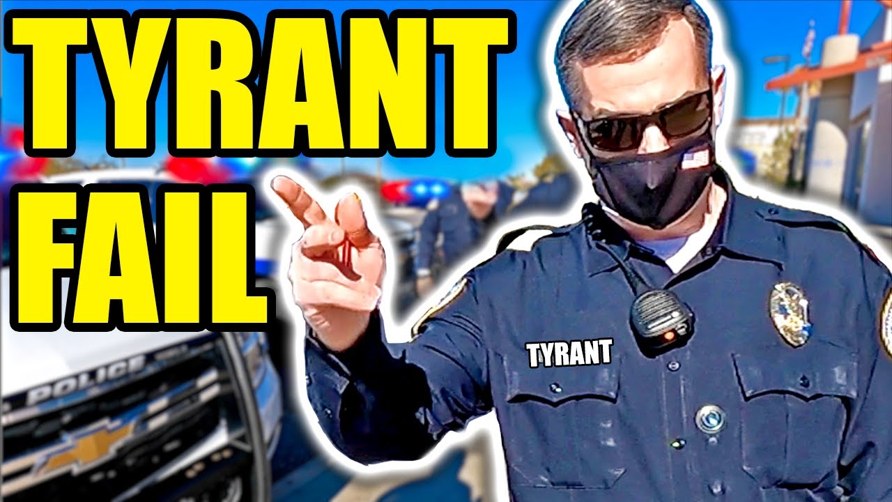 OUT OF CONTROL TYRANT COPS EXPOSED - RIGHTS VIOLATED