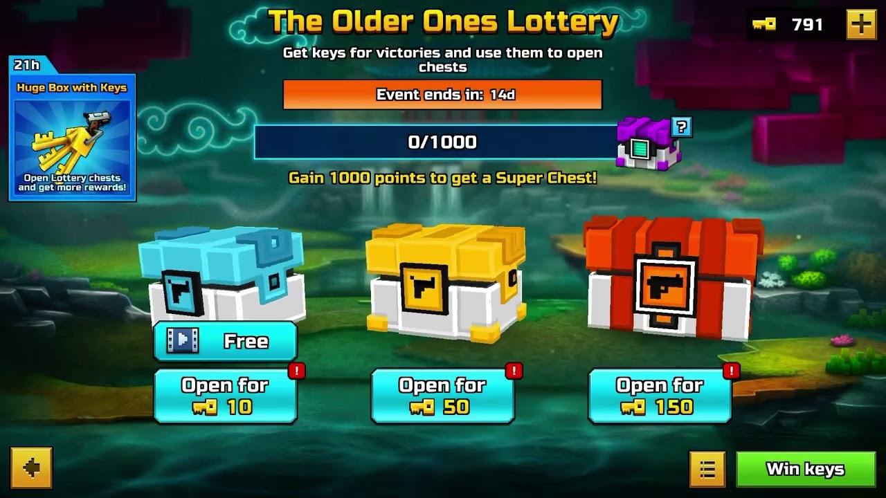 The older ones lottery 2700 key spending