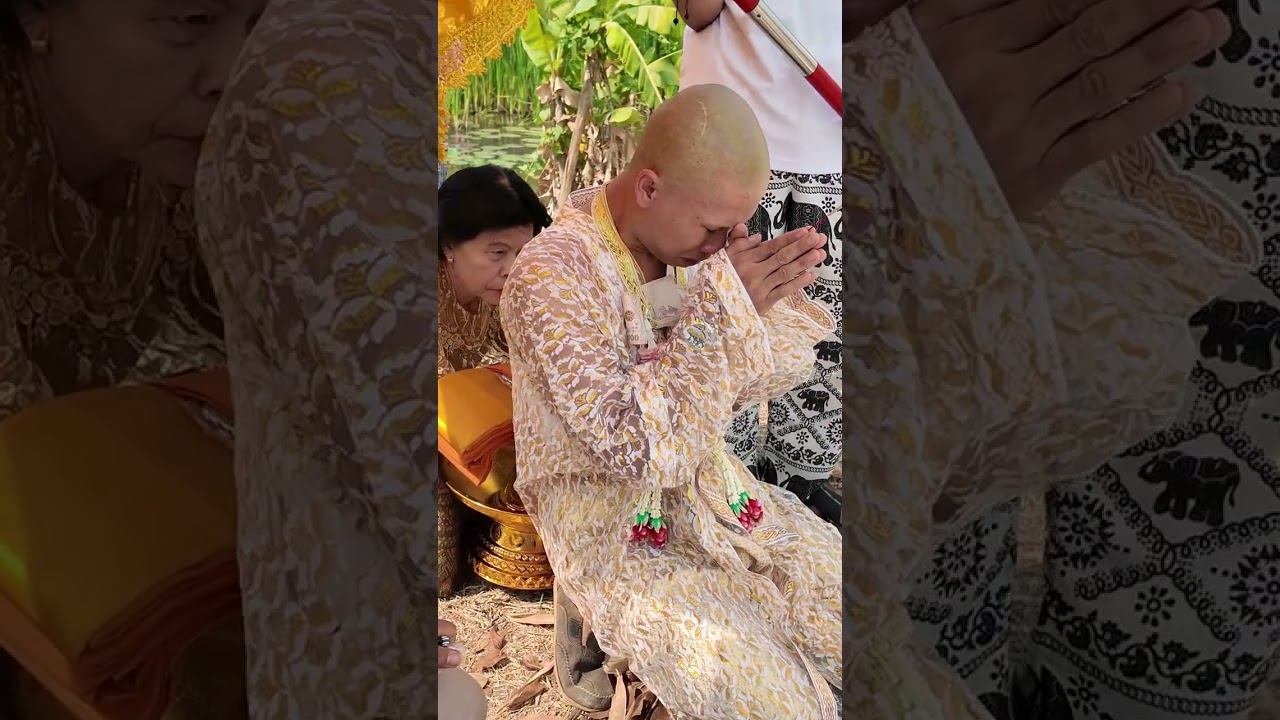 (ช่วงหลังปลงผม)งานบวชพระบีทวันที่ 14-15 กุมภาพันธ์ 2569