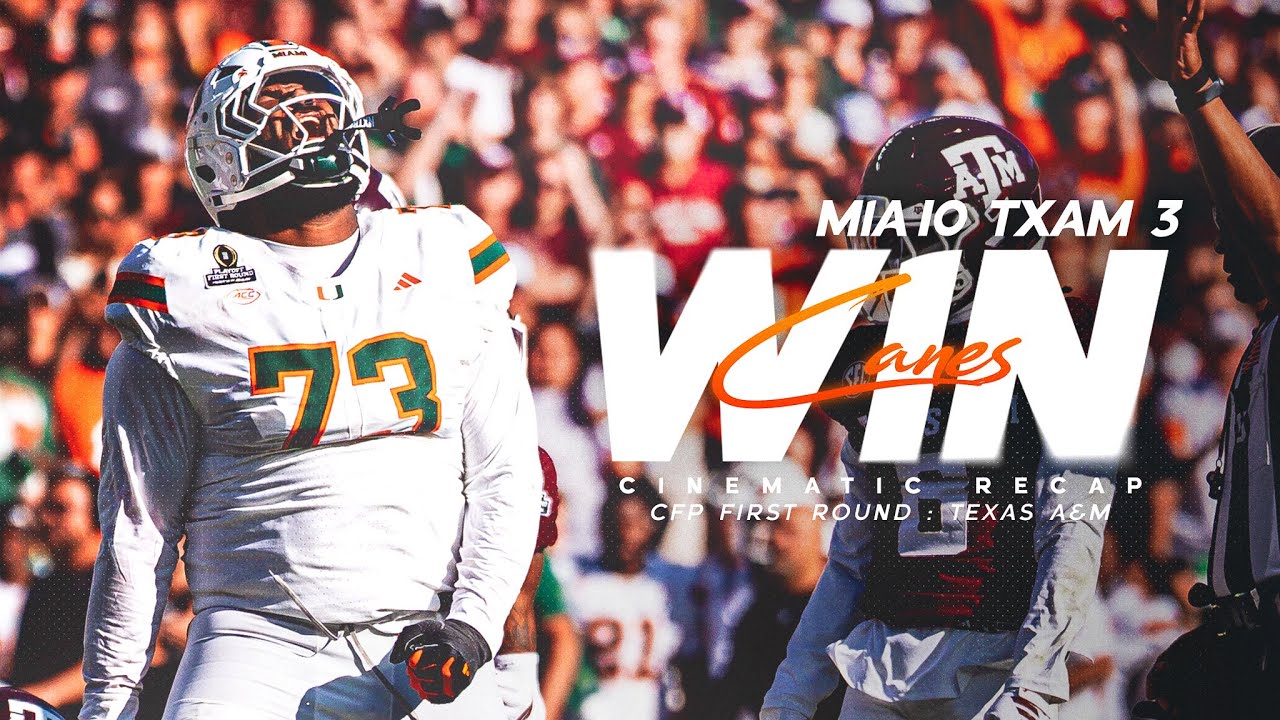 College Football Playoff: First Round | Cinematic Recap vs Texas A&M