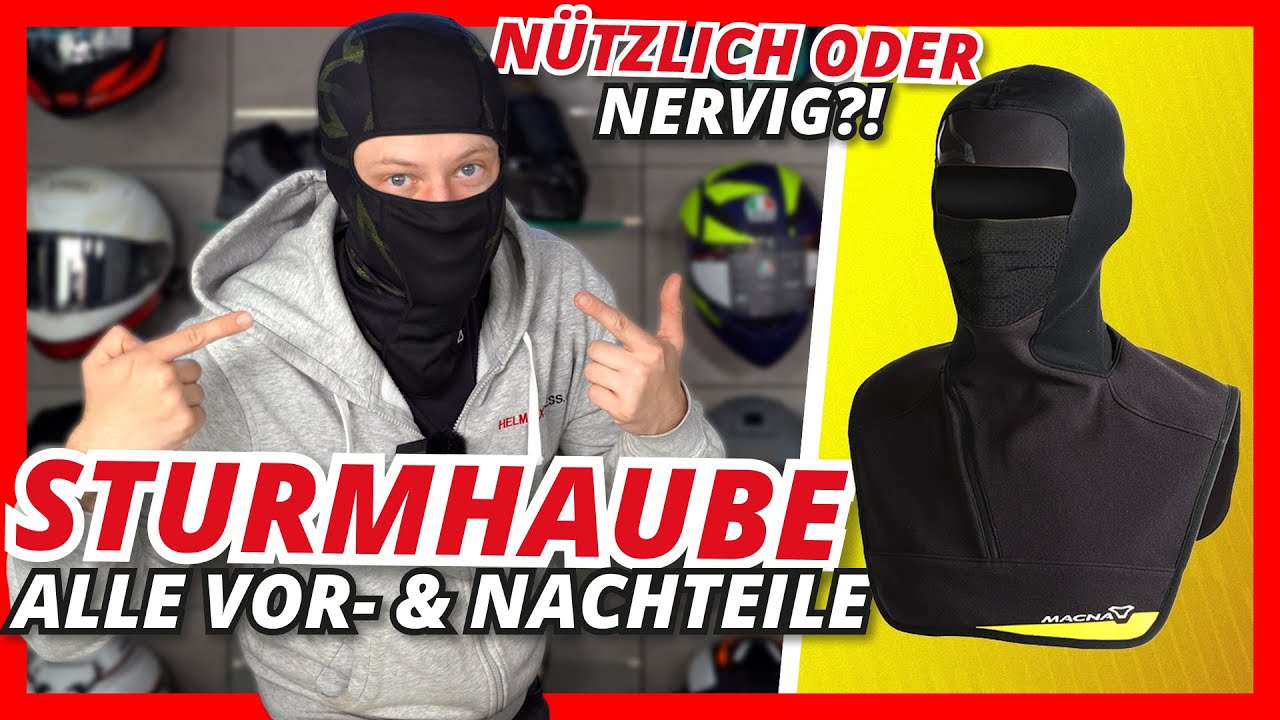 Motorradfahren mit STURMHAUBE?! 🥷🏼 Alle Vor- &Nachteile im Überblick #Balaclava #Motorradfahren