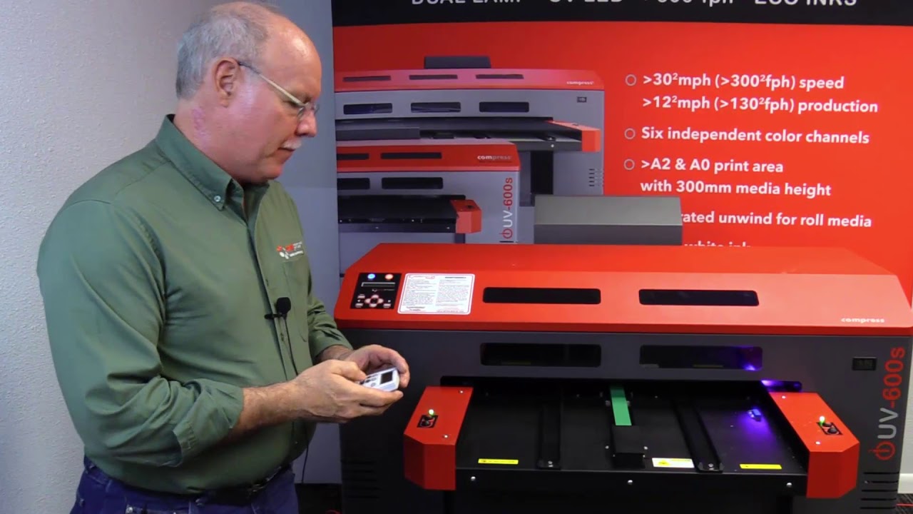 Printing Custom Coasters | Small Format UV Printer Demonstration