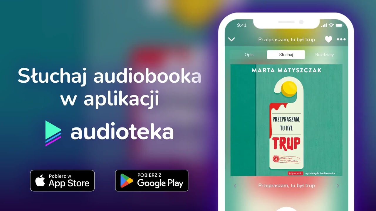 Przepraszam, tu był trup - audiobook |  Marta Matyszczak (czyta Magdalena Emilianowicz)