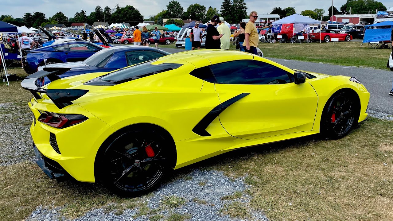 Accelerate Yellow is by FAR the SICKEST Color I've Seen on a C8 Corvette!!