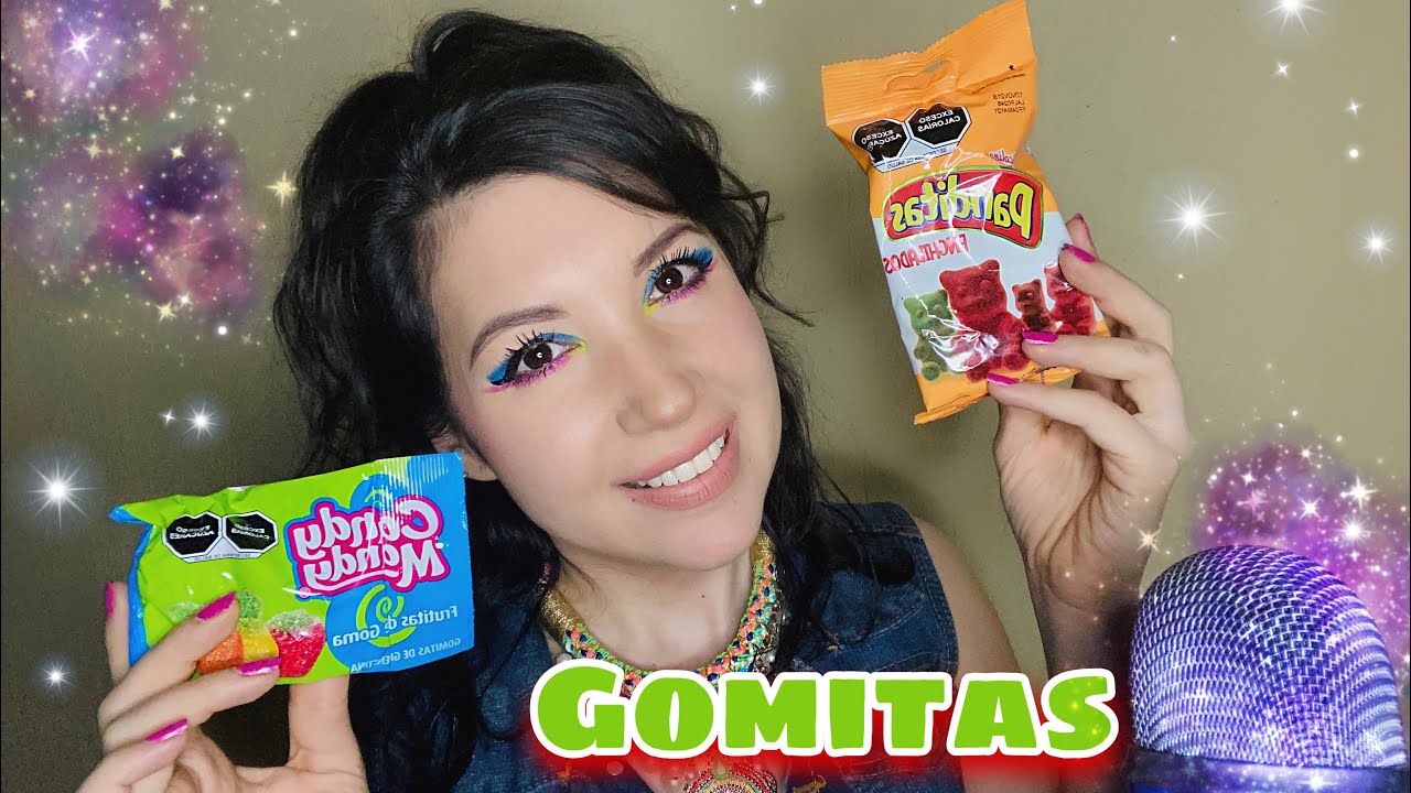 ASMR Comiendo Gomitas | ASMR Eating Gummies | ASMR mange des bonbons gélifiés