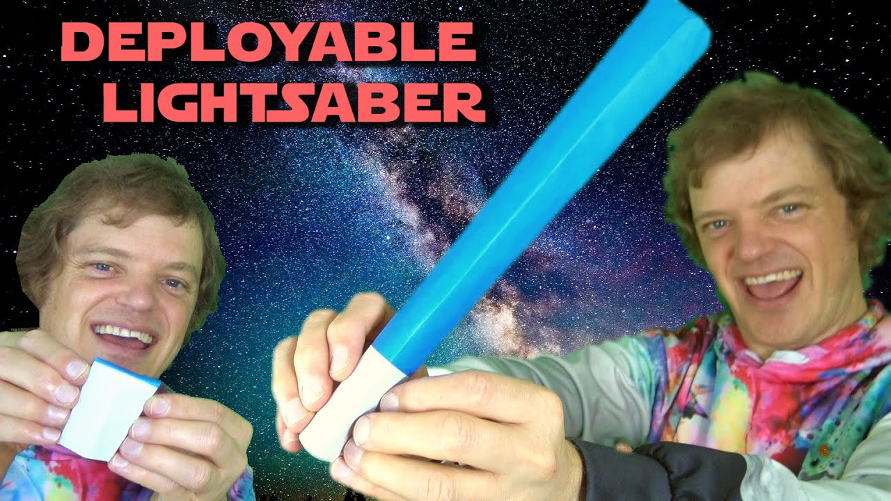 Deployable Lightsaber 🎇 Sword, Switchblade or Jack Knife 🎇 Pure Origami Magic Trick
