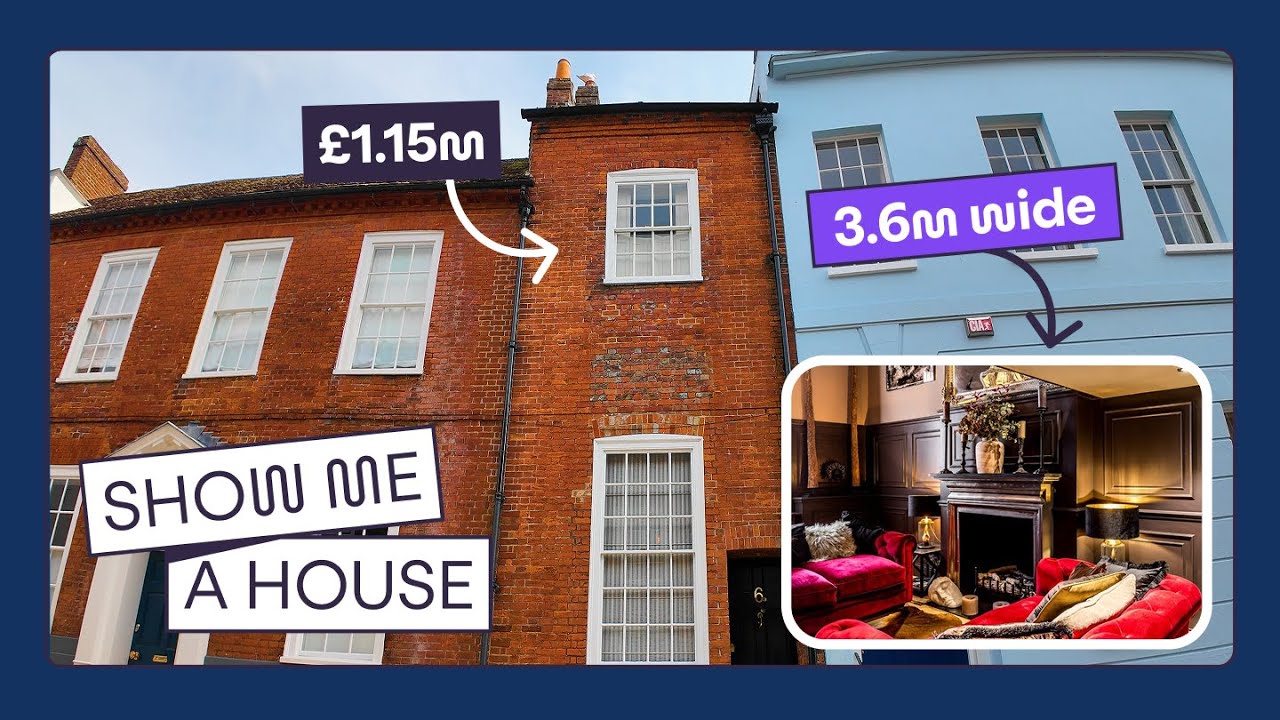 Inside a £1.15m, 3.6m wide Georgian home with gothic interiors | Show Me a House