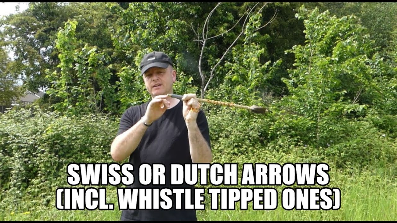 Swiss or Dutch Arrows (Including Whistles, Atlatls & Fluflus)