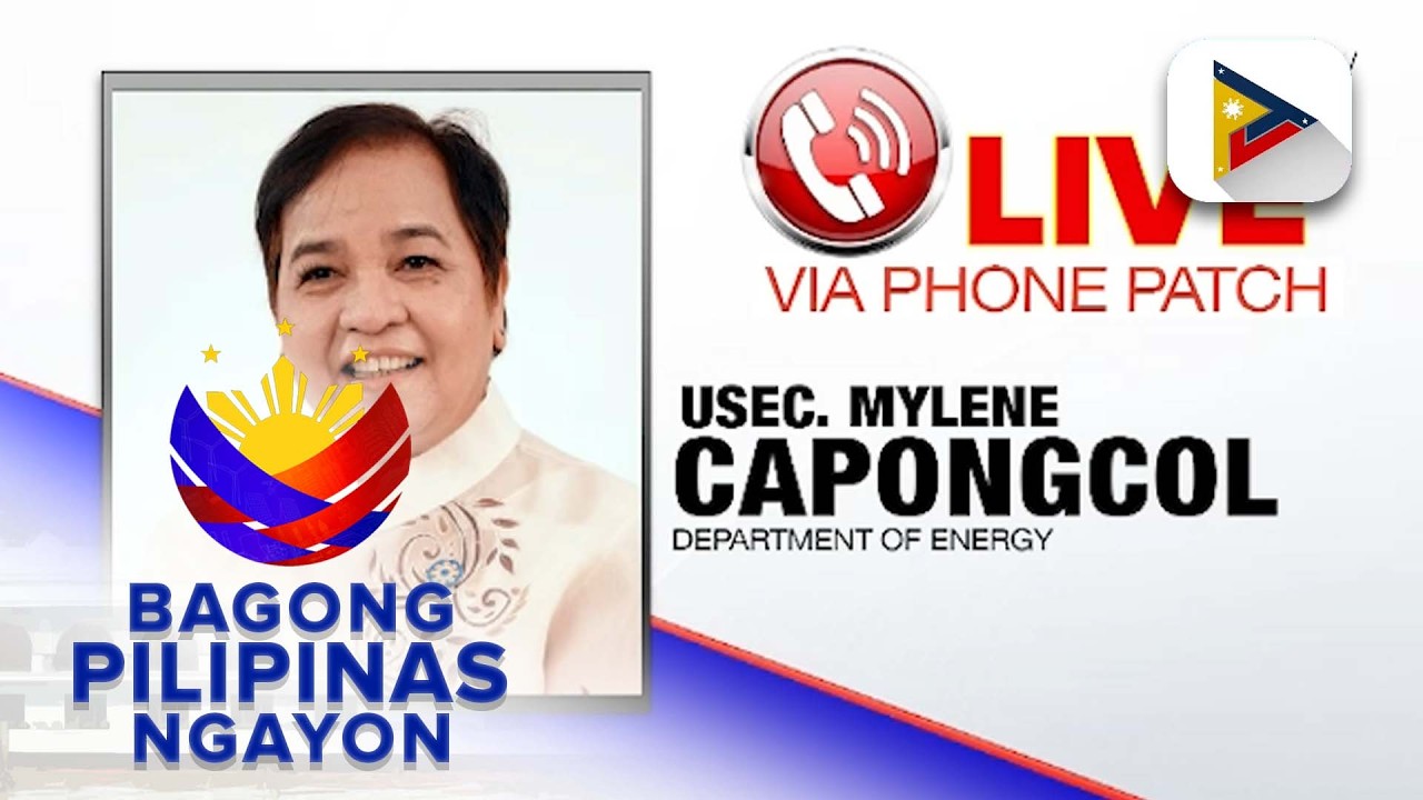 Panayam kay Department of Energy Usec. Mylene Capongcol ukol sa joint memorandum circular para...