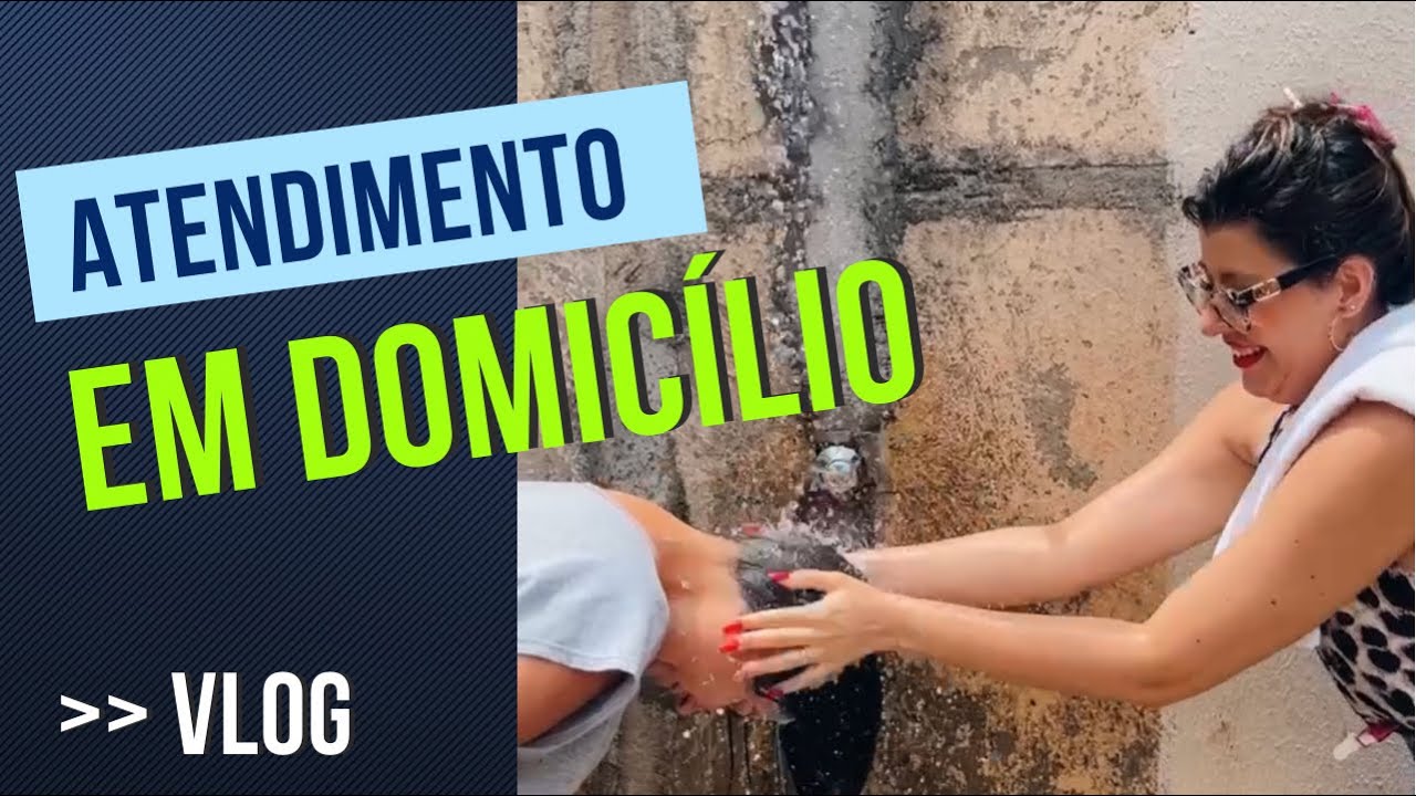 Atendimento em domicilio comigo | Progressiva | Dicas | Vlog
