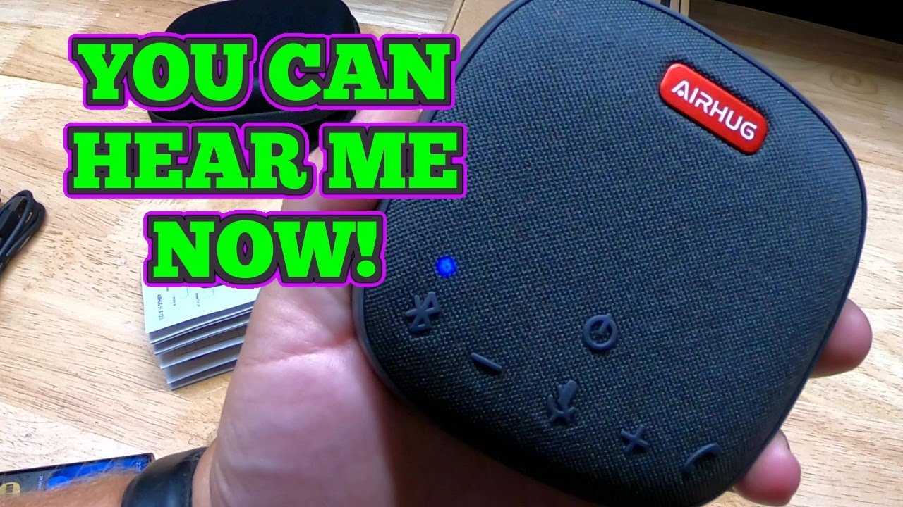 The AIRHUG Speakerphone, Perfect For Conference Calls!