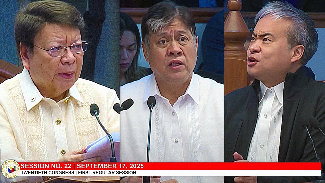 🔴LIVE:  Senate Session No. 22 (September 17, 2025)
