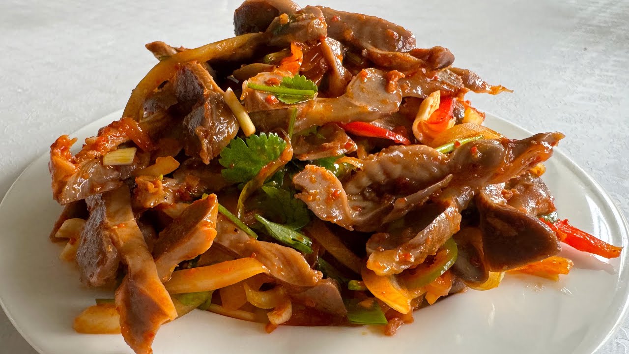 ОДНА ИЗ ЛУЧШИХ БЮДЖЕТНЫХ ЗАКУСОК  КОТОРАЯ ЗАМЕНИТ МЯСО ✔ХЕ ИЗ КУРИНЫХ ЖЕЛУДКОВ