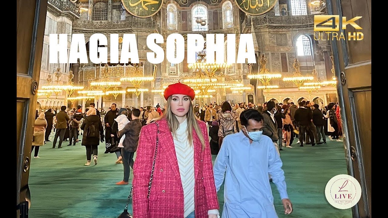 İstanbul Hagia Sophia Walking Tour | 4K UHD | March 2022