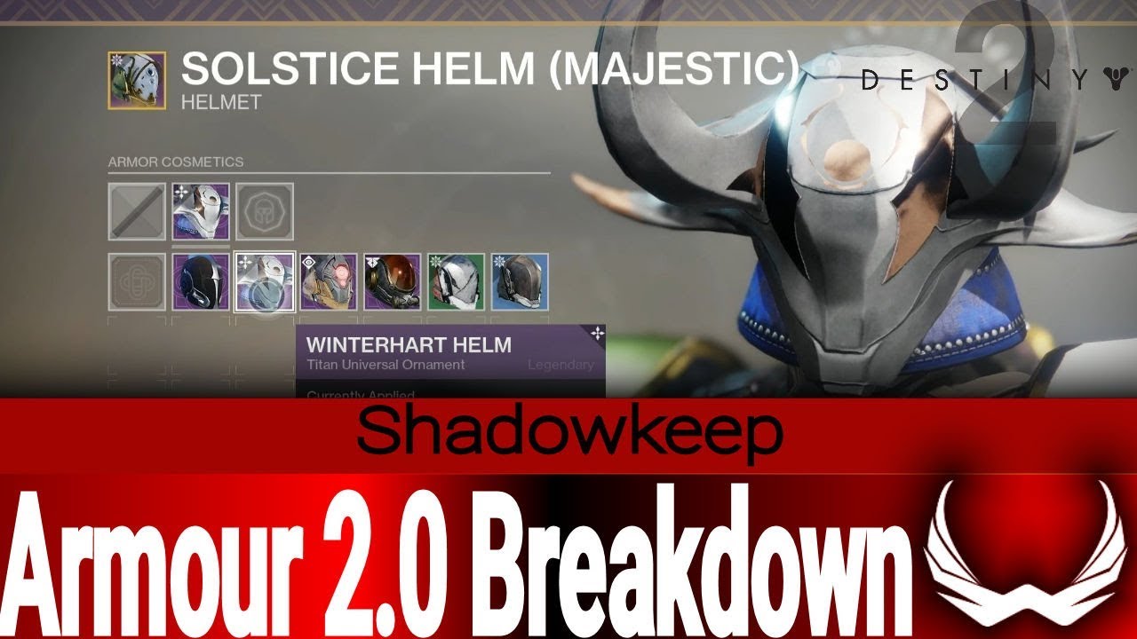 Armour 2 0 Shadowkeep changes Coming in Destiny 2 Shadowkeep!
