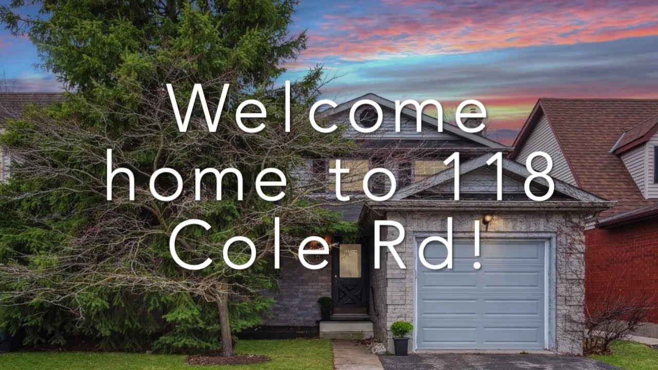 118 Cole Road, Guelph - 3 Bedroom Detached Home - SOLD!
