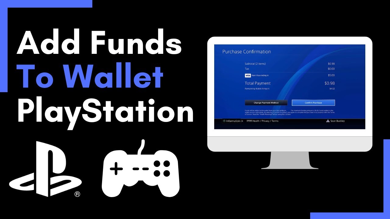 PlayStation - How to Add Funds to Wallet?