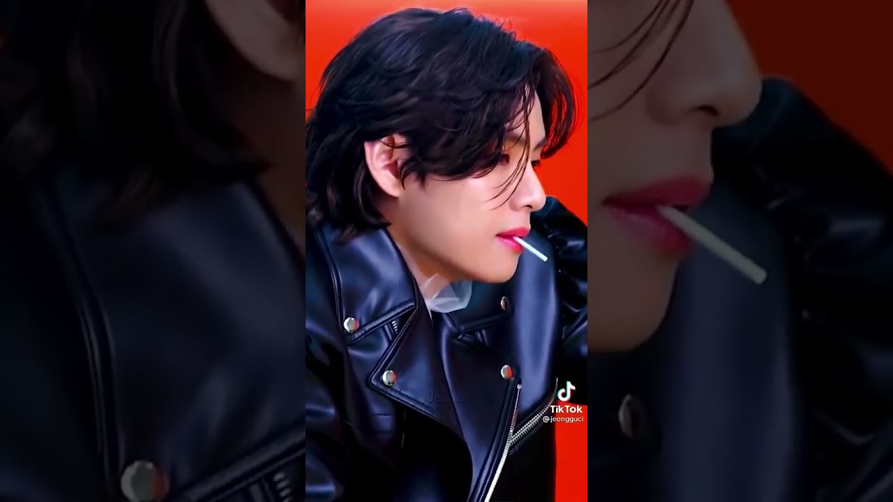 By guys Hii ladies mwah Tae version #V #BTS