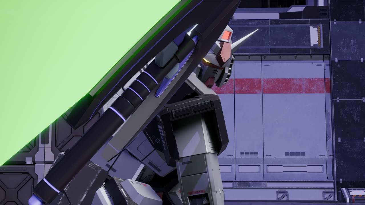 Sazabi's Beam Tomahawk throw - Gundam Evolution【Blender animation】