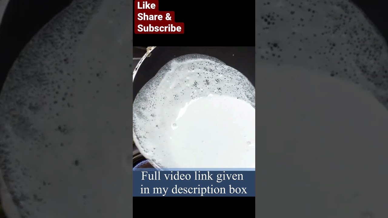 Appam recipe || Homemade appam recipe| #shorts