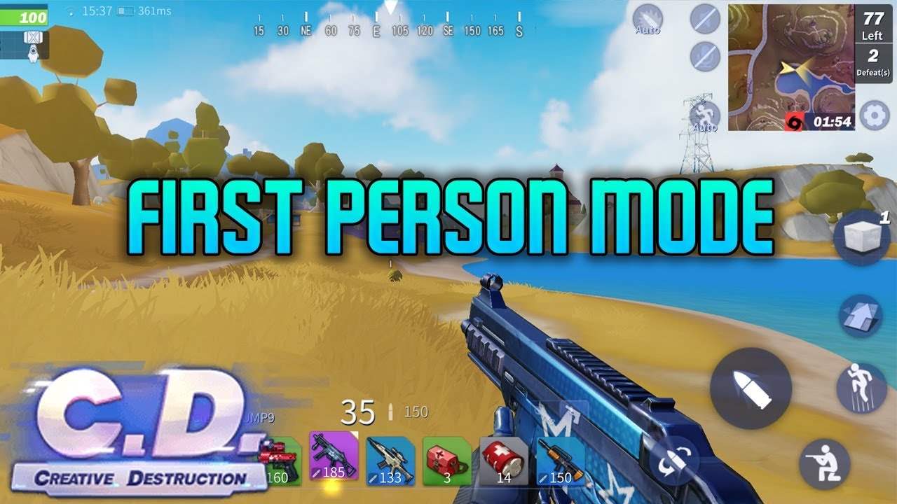 CREATIVE DESTRUCTION - FIRST PERSON GAMEPLAY - iOS / ANDROID