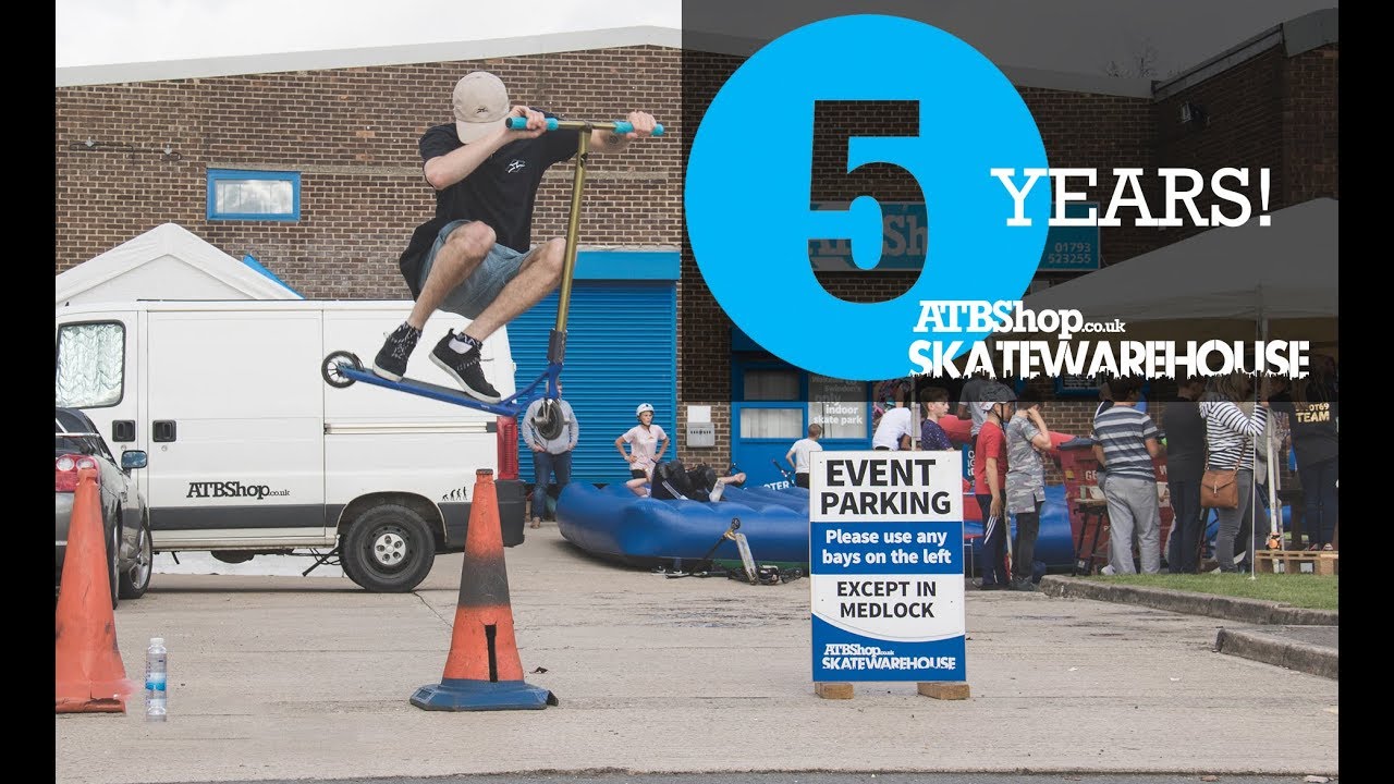 ATBShop Skatewarehouse 5th Birthday Celebrations