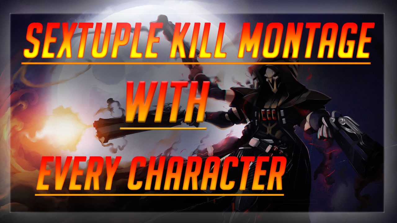Best Team Kills | Sextuple Kill | Hexa Kill | Overwatch Montage - Every Character