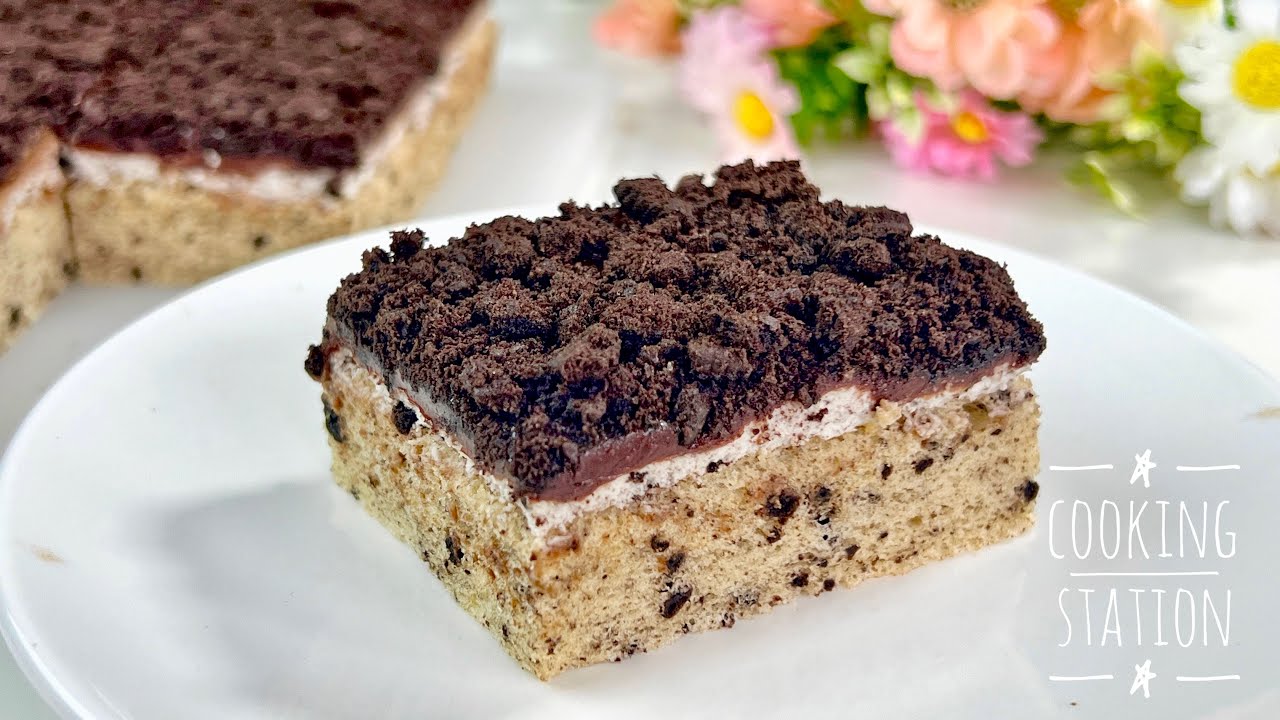 Рецепт торта с печеньем и кремом! Это тает во рту! Простой и вкусный рецепт