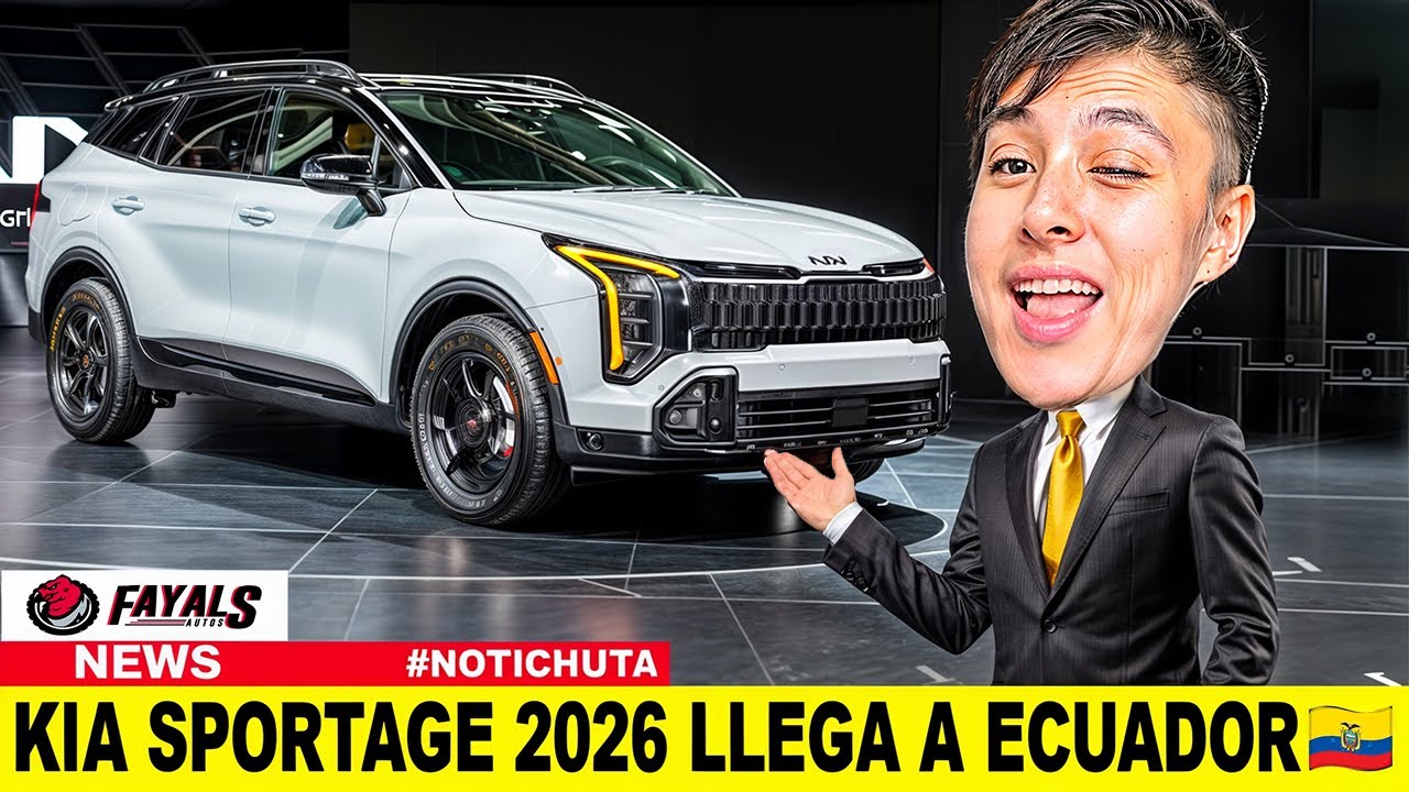 Nuevo Kia SPORTAGE 2026 llega a Ecuador 🇪🇨 &iexcl;Este es su PRECIO!